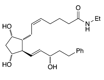 Bimatoprost Chemical structure