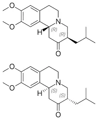 Tetrabenazine Chemical structure