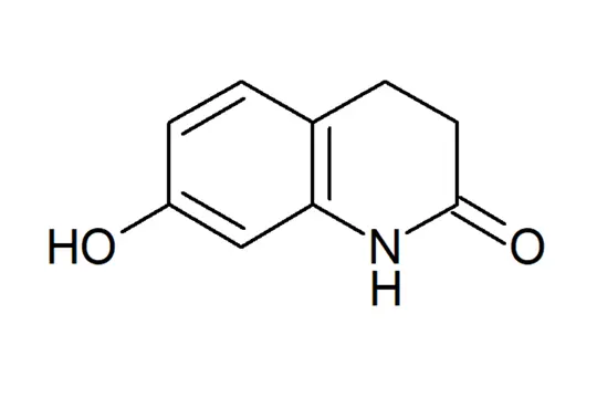 3,4-Dihydro-7-hydroxy-2(1H)-quinolinone Chemical structure